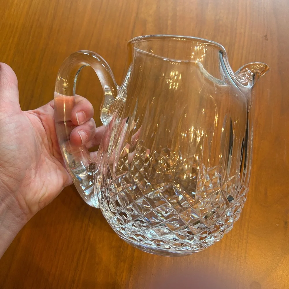 Waterford Crystal 6.5” tall Water Pitcher - Picture 2 of 16